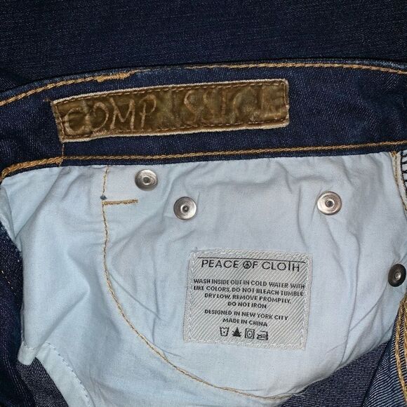 Peace of Cloth dark lasting fit high rise denim 6 - Picture 7 of 8